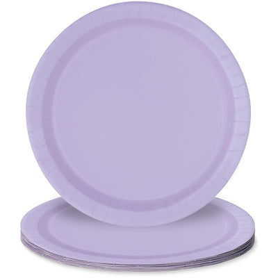 Lavender Plates 9" 8pcs