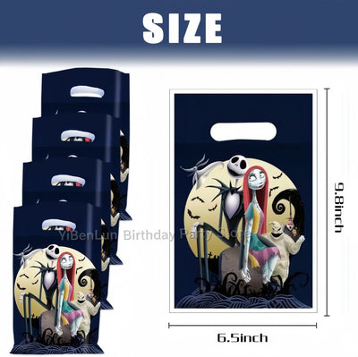Jack Skellington Plastic Bag 20pcs