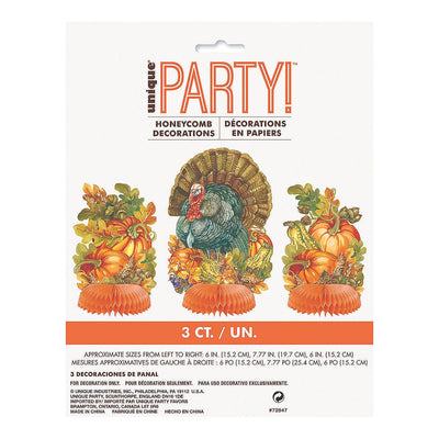 Thanksgiving Honeycomb Center (x3u)