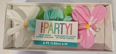 Spring Floral Flower Garland – 10.5”