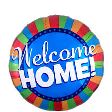 Jumbo Welcome Home Blitz Balloon 32"