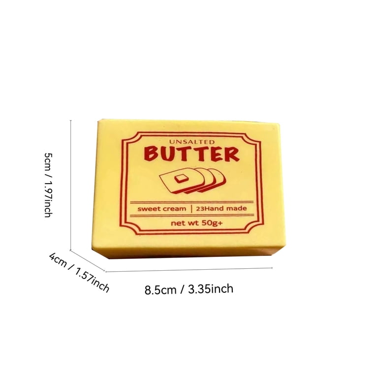 Unsalted Butter Super Sofet Squishy 1pcs