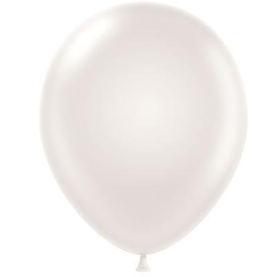 Latex Balloon 12" Pearl White (x12u)