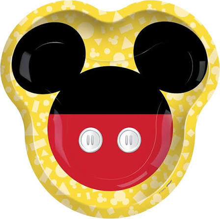 Mickey Mouse Forever 9" Shaped Plate