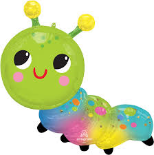 Happy Caterpillar Supershape Balloon
