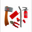 Rescue Gear Play Set 10pcs