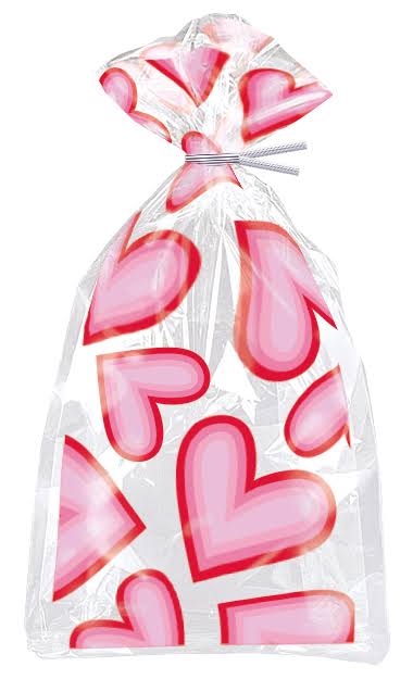 Retro Heart Cello Bag 20pcs