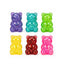 Gummy Bear Super Solid/Glitter Squish 1pcs