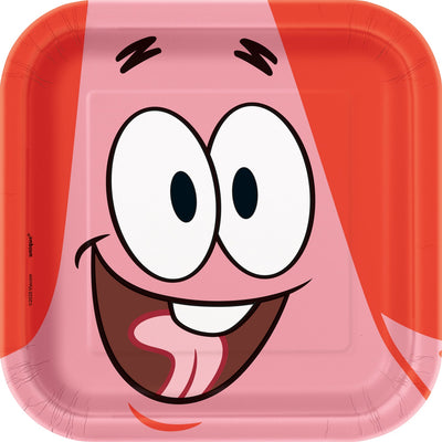 Spongebob Square Plates 7"