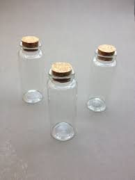 Botellas con Corcho 3pcs