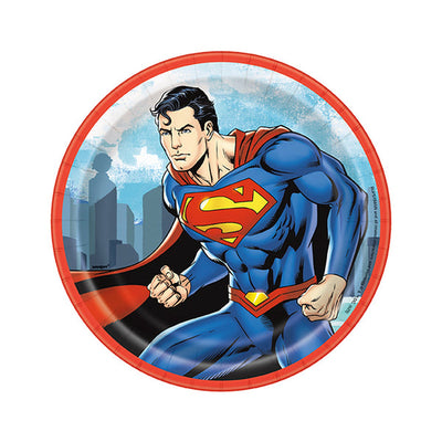 Superman Plates 7"