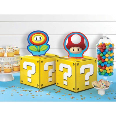 Super Mario Bro Centerpiece kit 4 pcs