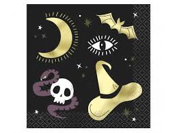 Celestial Halloween Napkins 16pcs