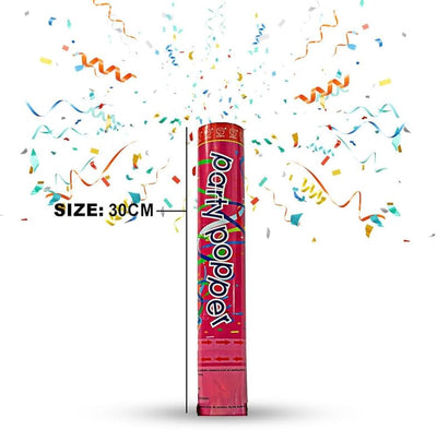 Party Popper Assorted Color Small 30cm (12")