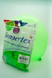 Sempertex 12" Neón Verde 100ct