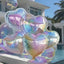 Heart Iridescent Balloon 18"