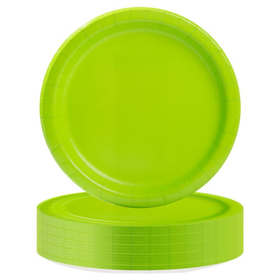 Lime Green 9” Plates