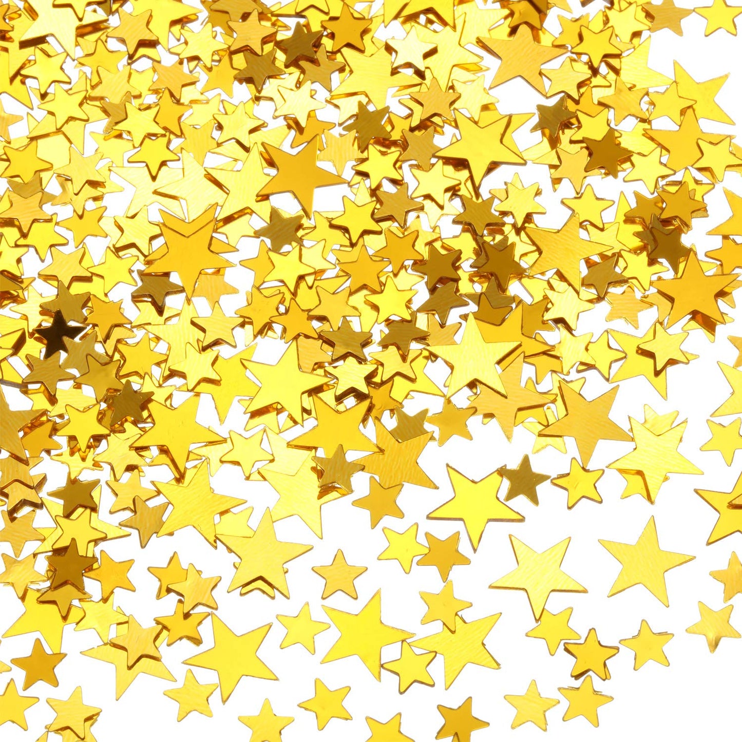 Gold Metallic Star Confetti 2.5oz