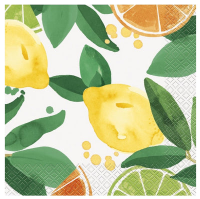 Summer Citrus Lunch Napkins 16pcs