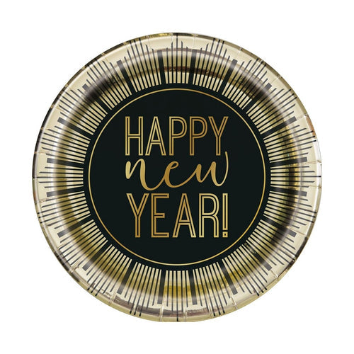 Roaring New Year Plates 9" (8ct)