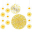Sweet Daisy Hanging Cutouts Fans