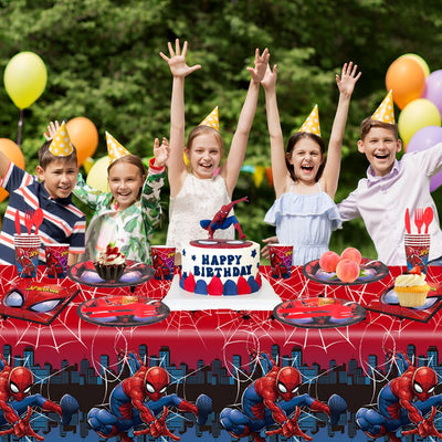 Spiderman Tablecover Plastic (x1u)