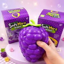 Scented Soft Mart Grapes Jumbo Squishy