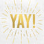 Congratulations Beverage Napkins YAY 16pcs