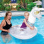 Pool Float Lama Swim Ring Glitter