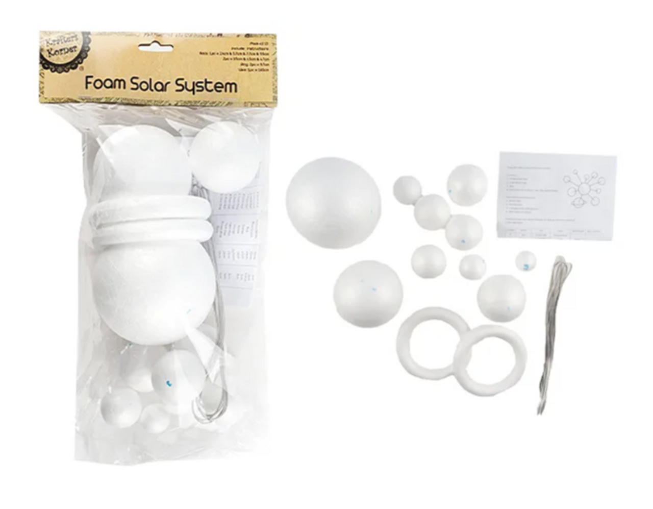 Big Solar System Kit 10 ball Foam