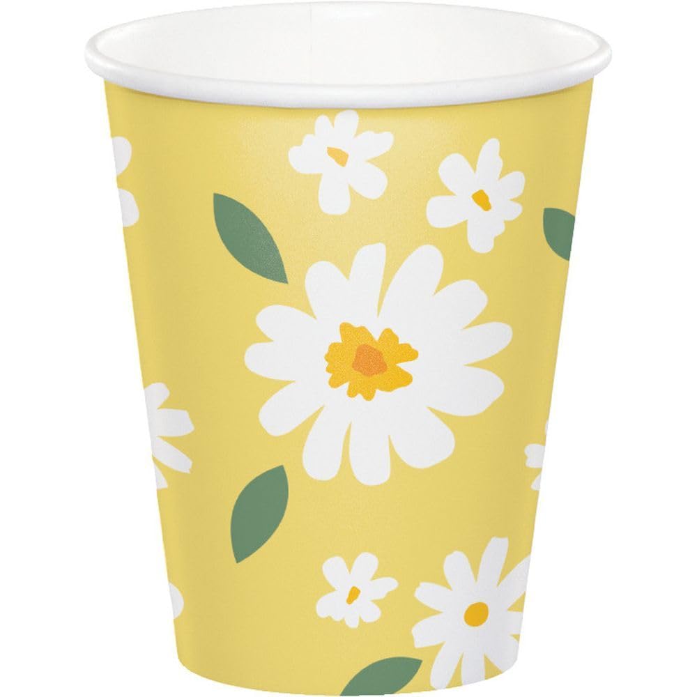 Sweet Daisy Cup 9oz (x8u)