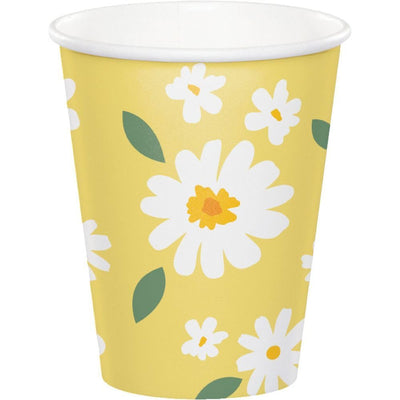 Sweet Daisy Cup 9oz (x8u)