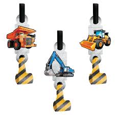 Big Dig Construction Blowouts 8pcs