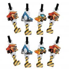 Big Dig Construction Blowouts 8pcs