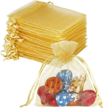 Organza Oro 3"x4" 12pcs