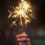 Sparklers Gold/Color Largas
