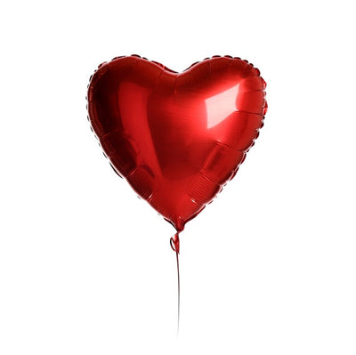 Solid Heart Red 18" Balloon