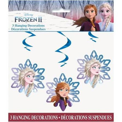 Frozen 2 Hanging Decorative 3pcs
