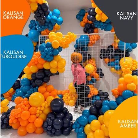 Kalisan Balloons 18” Standard Orange (x3u)