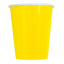 Neon Yellow Cups 9oz 8pcs