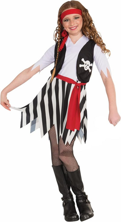 Buccaneer Pirate Girl Kids Costume