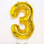Supershape Foil Balloon #3 Gold