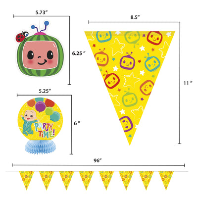 Cocomelon Decorative Kit 7pcs