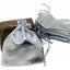 Organza Plata 3"x4" 12pcs