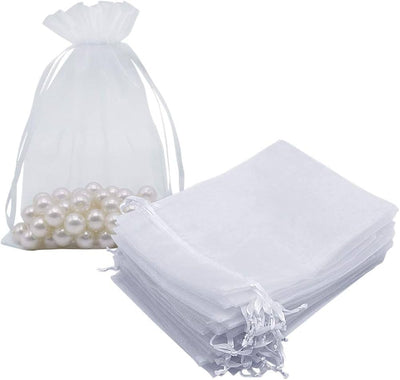 Organza Blanca 5"x7" 6pcs