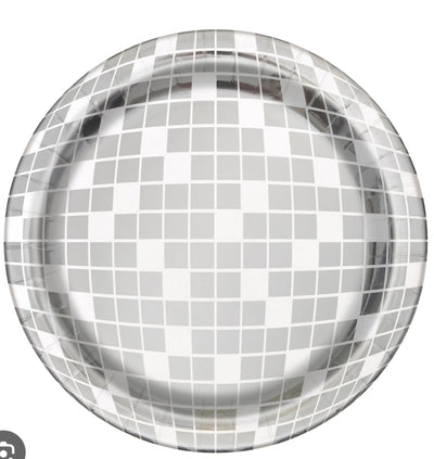 Dance Party Plates 7" 8pcs