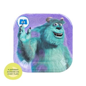 Monsters Inc. Platos 7" (x8u)