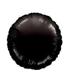 Babaloon Circle Black Foil Balloon 16