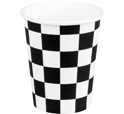 Racing Checkered Vasos 10pcs