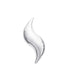 Mermaid curve foil Balloon 28"